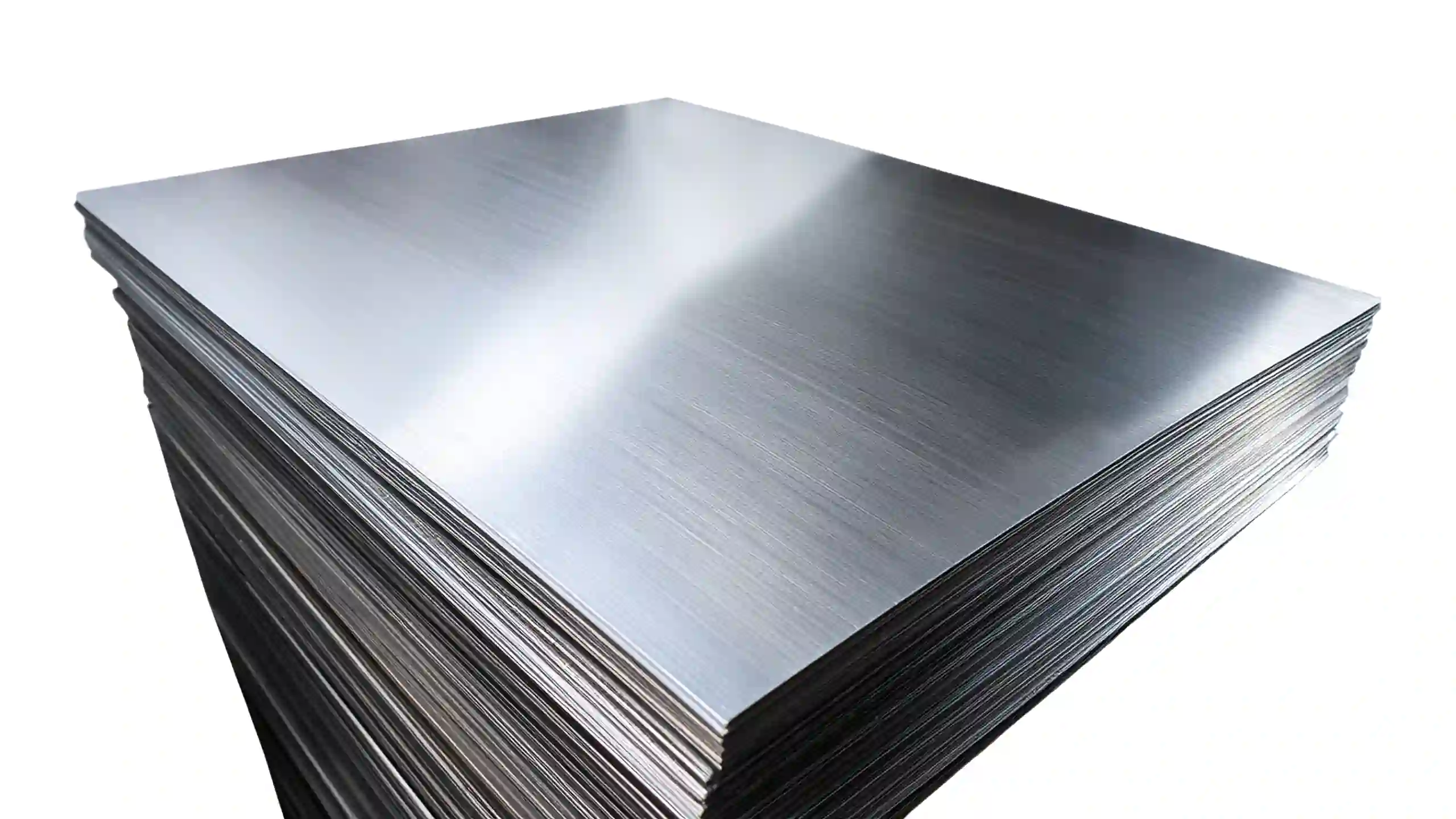 High-resolution steel plain sheet, suitable for versatile fabrication and construction.